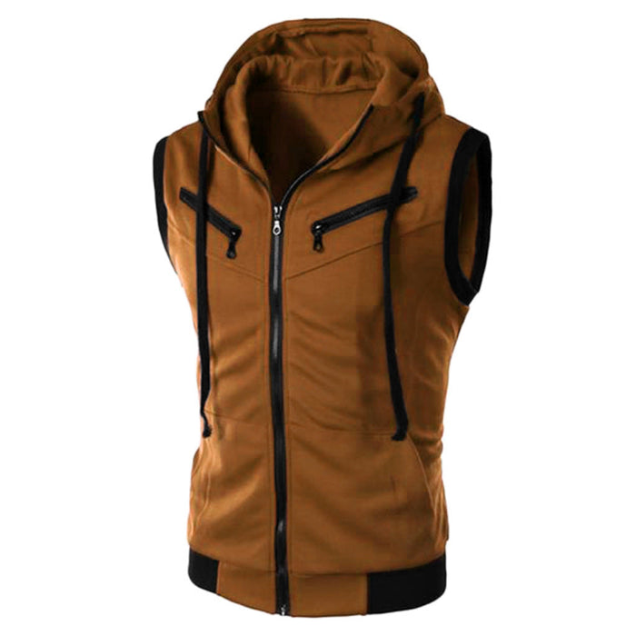 Egan® | Casual Sleeveless Hooded Vest