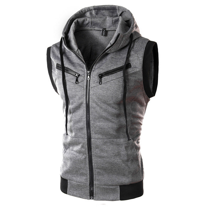 Egan® | Casual Sleeveless Hooded Vest
