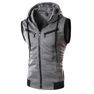 Egan® | Casual Sleeveless Hooded Vest