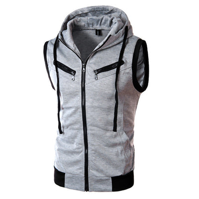 Egan® | Casual Sleeveless Hooded Vest