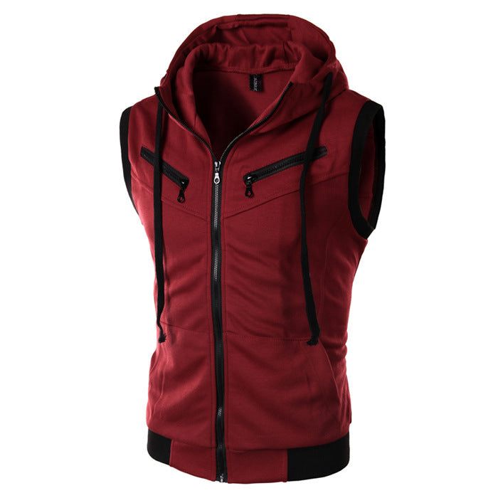 Egan® | Casual Sleeveless Hooded Vest