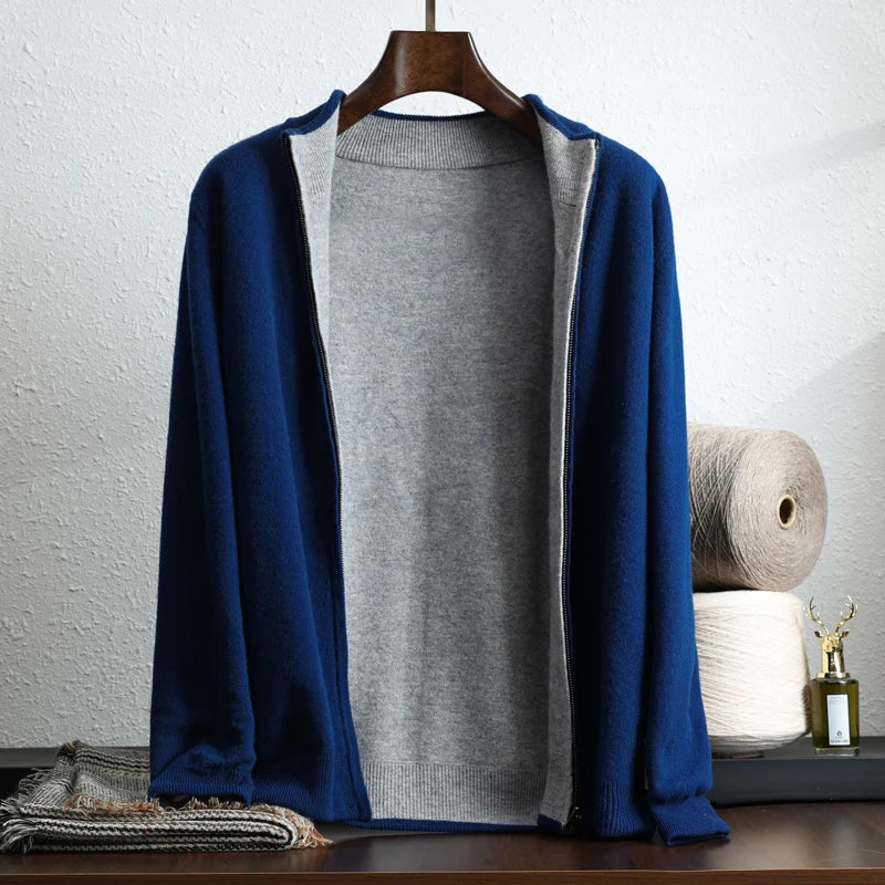 Jethro® | Casual Zip-Up Winter Jacket For Men