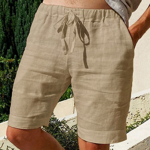 Crispin® | Casual Linen Beach Shorts
