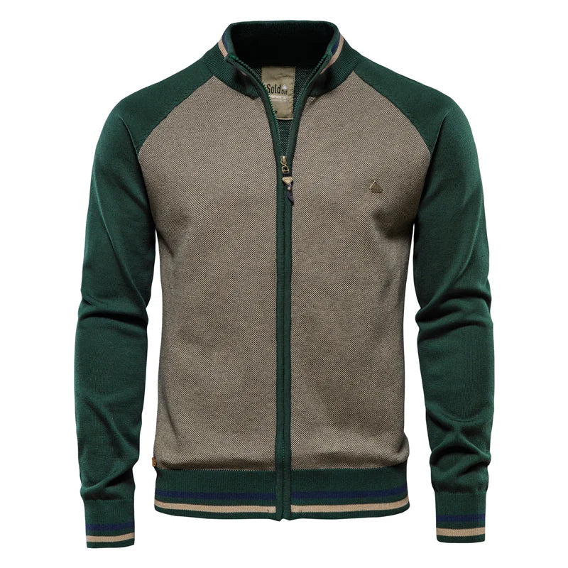 Jose® | Casual Zip-Up Cardigan For Men