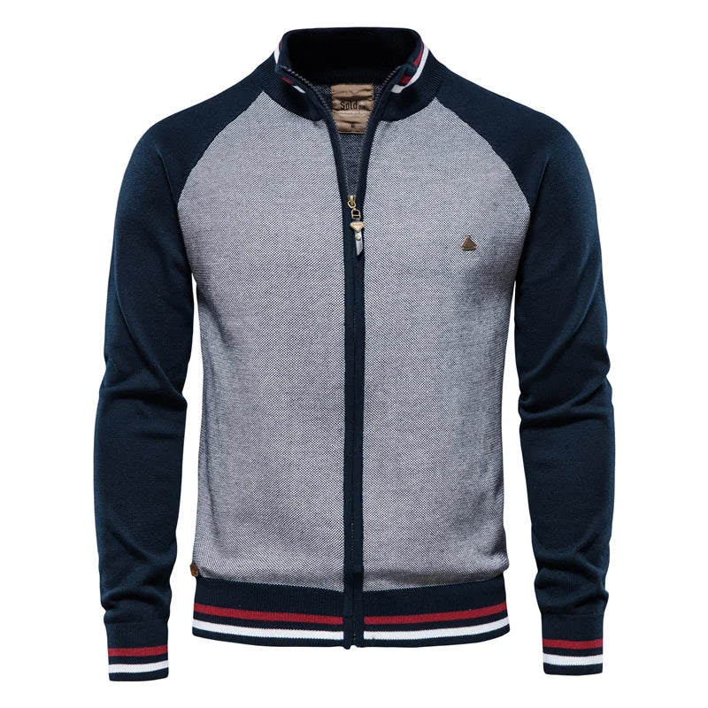 Jose® | Casual Zip-Up Cardigan For Men