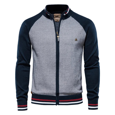 Jose® | Casual Zip-Up Cardigan For Men
