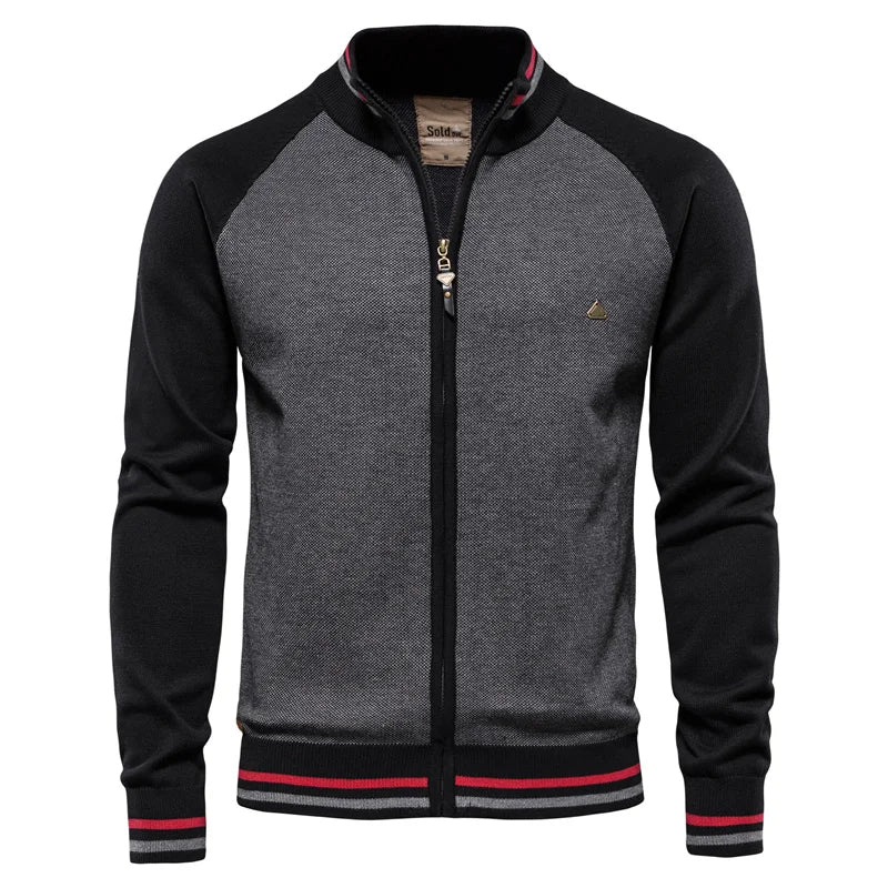 Jose® | Casual Zip-Up Cardigan For Men
