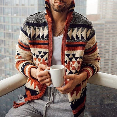 Kublai | Geometric zip-up cardigans
