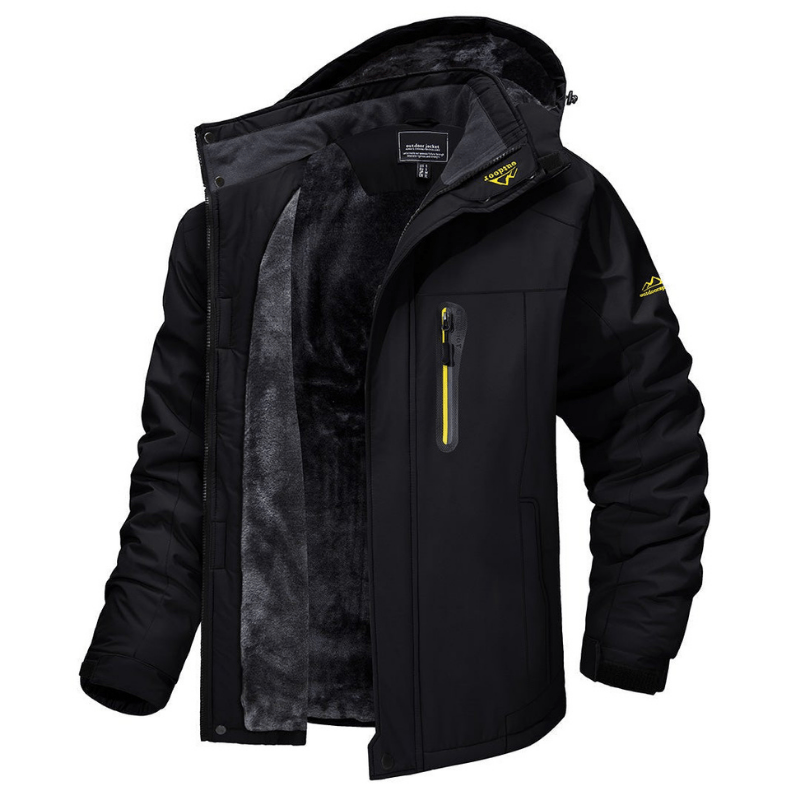 Phaethon | Warm waterproof winter jacket with hood