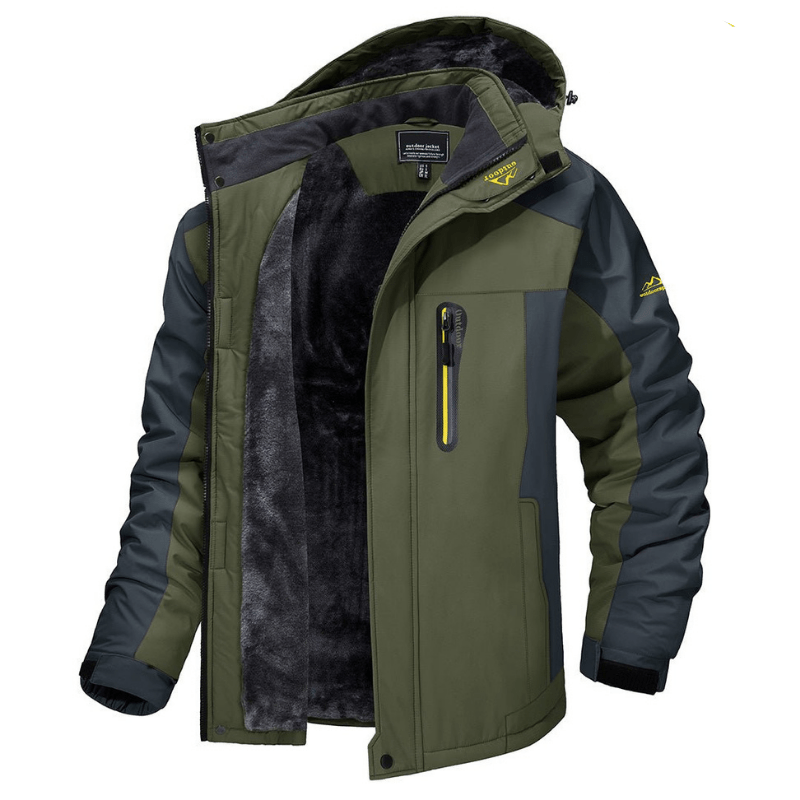 Phaethon | Warm waterproof winter jacket with hood