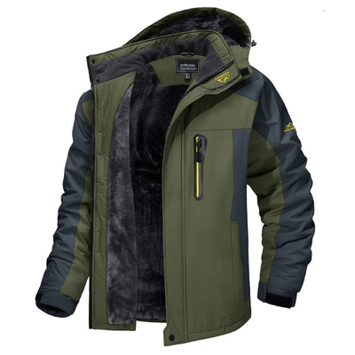 Phaethon | Warm waterproof winter jacket with hood