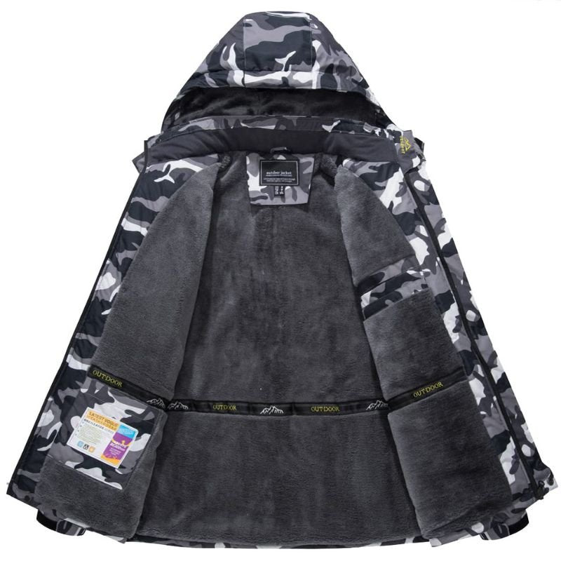 Phaethon | Warm waterproof winter jacket with hood