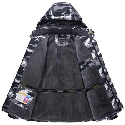 Phaethon | Warm waterproof winter jacket with hood