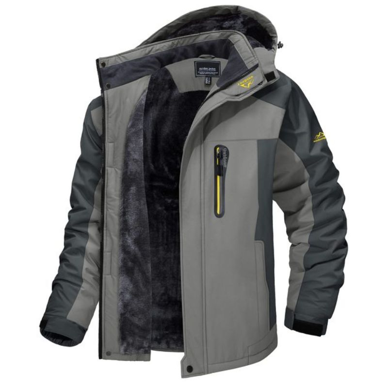Phaethon | Warm waterproof winter jacket with hood