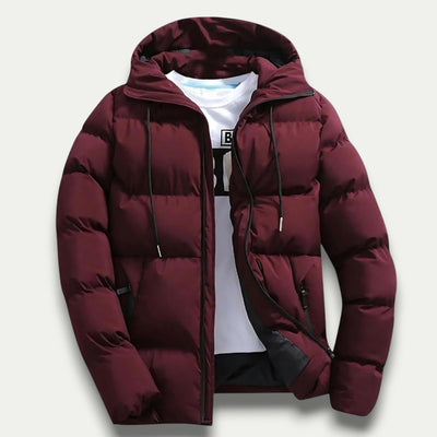 Rune | Warm winter jacket with hood and water-repellent function