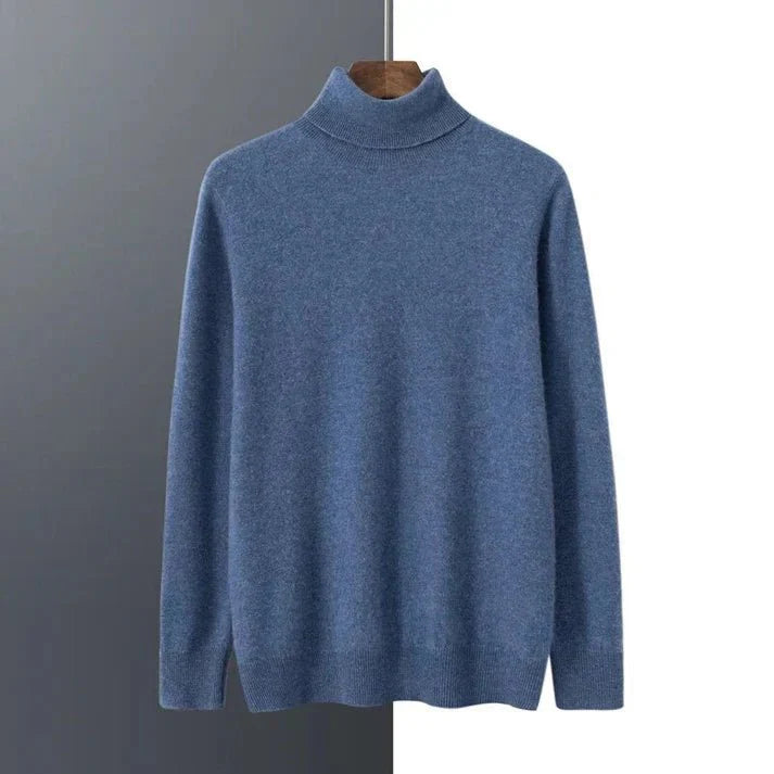 Caius | Soft cashmere turtleneck sweater