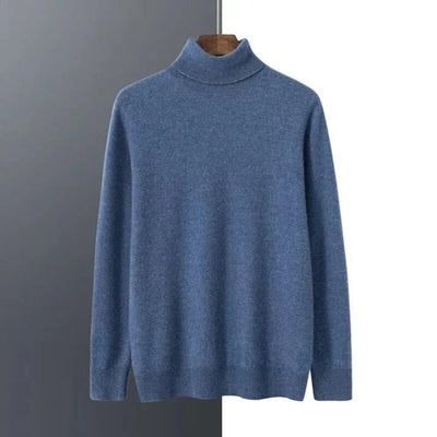 Caius | Soft cashmere turtleneck sweater