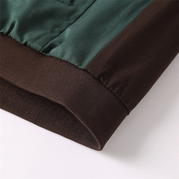 Noam | Vintage bomber jacket with button closure