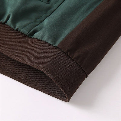 Noam | Vintage bomber jacket with button closure