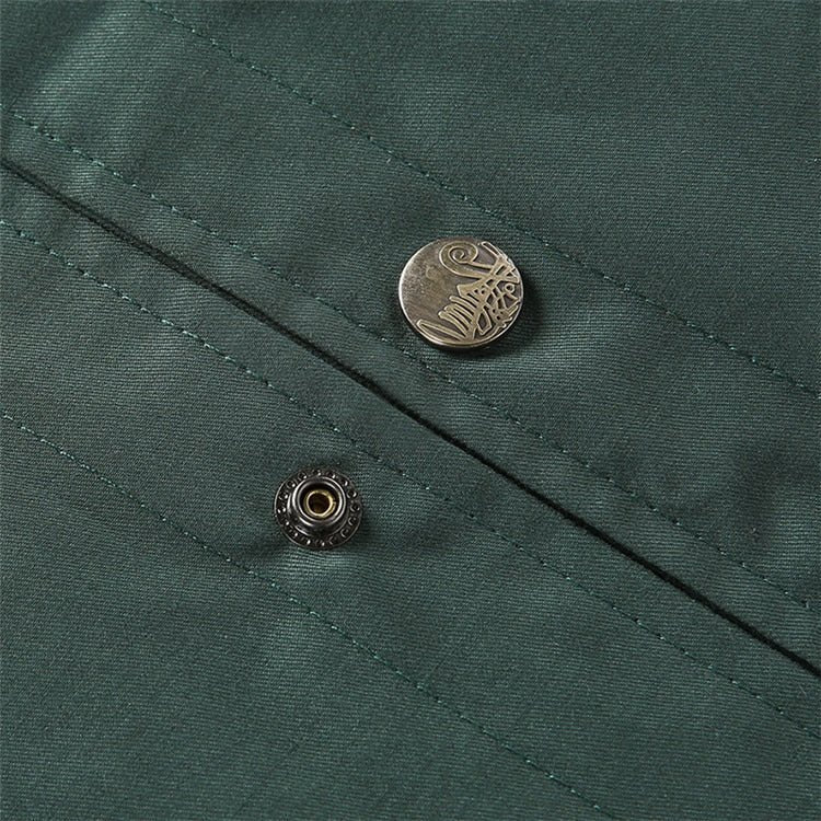 Noam | Vintage bomber jacket with button closure