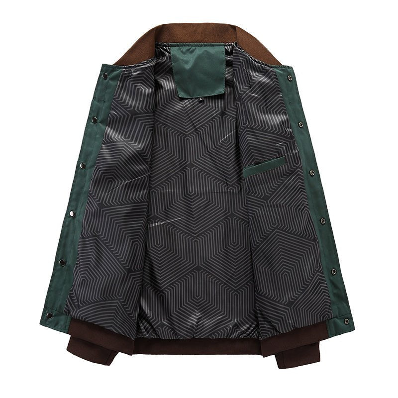 Noam | Vintage bomber jacket with button closure