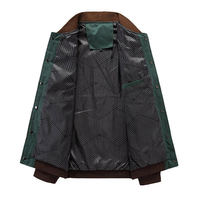 Noam | Vintage bomber jacket with button closure