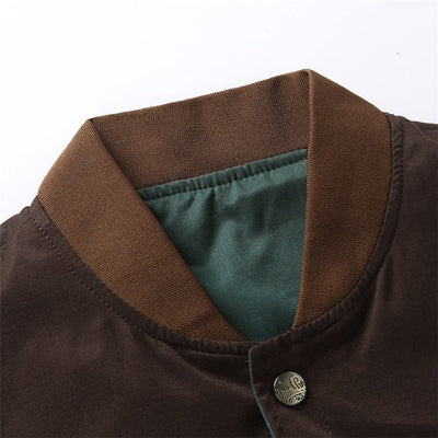 Noam | Vintage bomber jacket with button closure