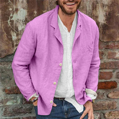 Celsus | Men's Linen Blazer Jacket