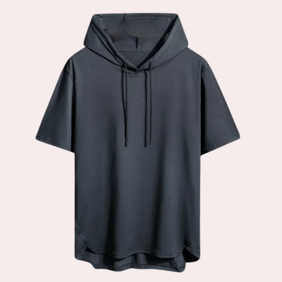 José® | Solid Color Hooded T-Shirt For Men