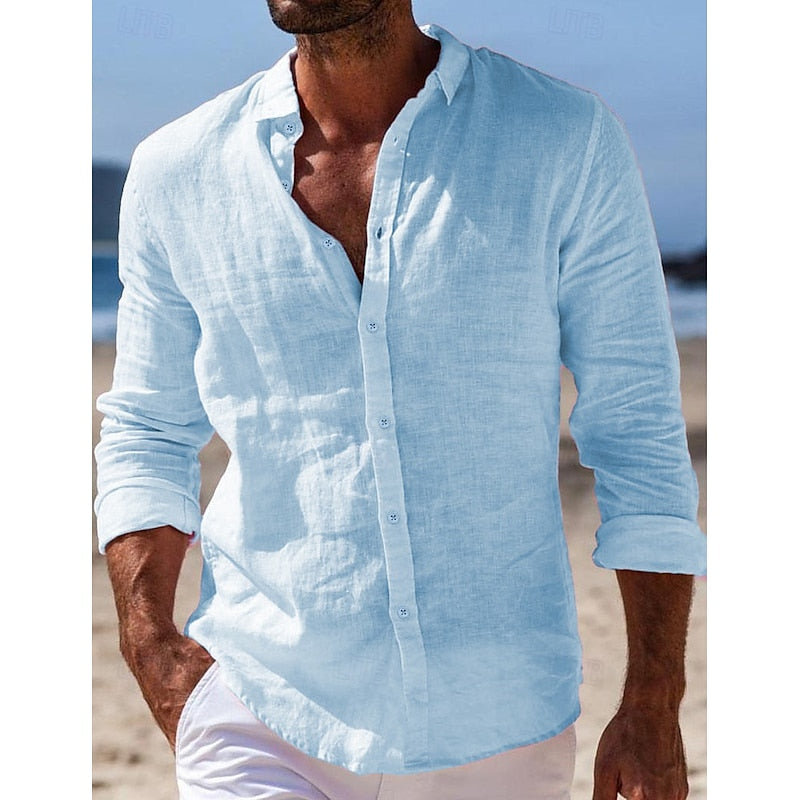 Thane | Casual Linen Shirt
