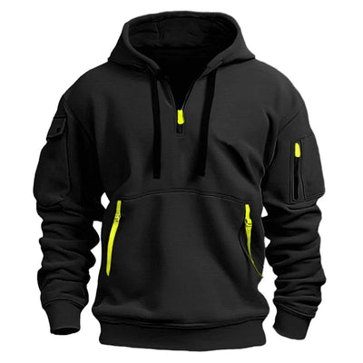 Livio | Modern half-zip hoodie