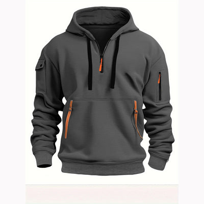 Livio | Modern half-zip hoodie