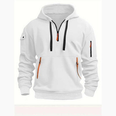 Livio | Modern half-zip hoodie