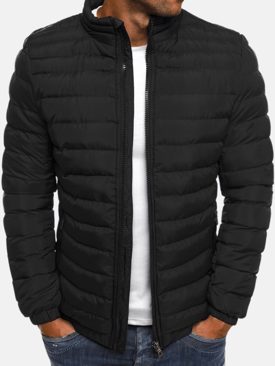 Benicio | Stylish quilted jacket with stand-up collar