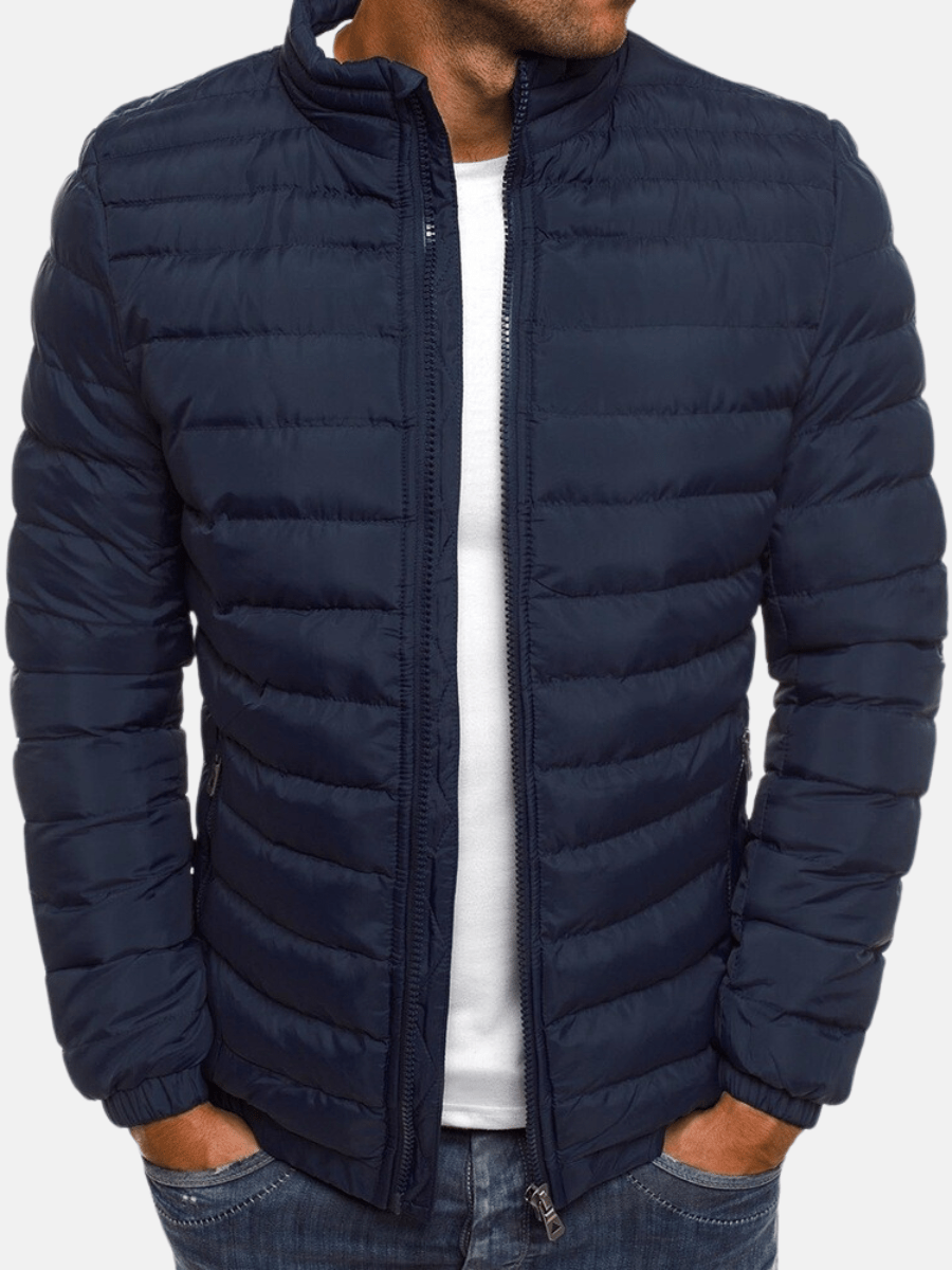 Benicio | Stylish quilted jacket with stand-up collar