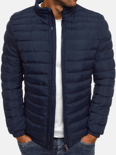 Benicio | Stylish quilted jacket with stand-up collar