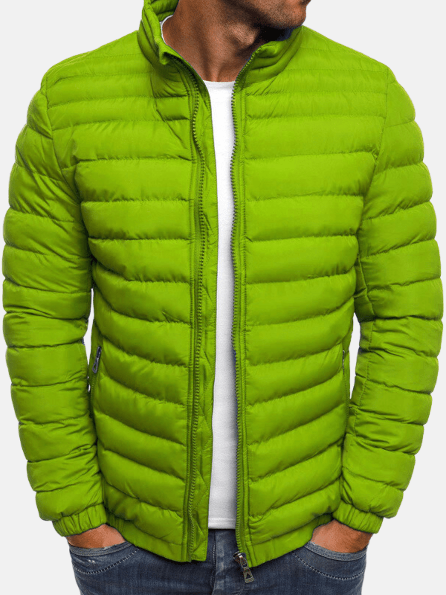 Benicio | Stylish quilted jacket with stand-up collar