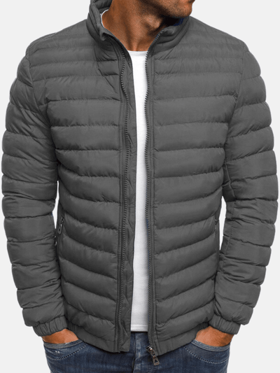 Benicio | Stylish quilted jacket with stand-up collar