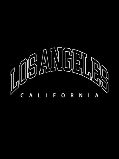 Ernie | Los Angeles Letter Graphic Hoodies