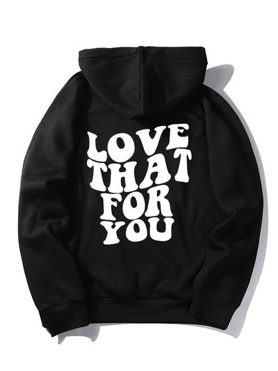 Edwin | Letter Back Print Hoodie