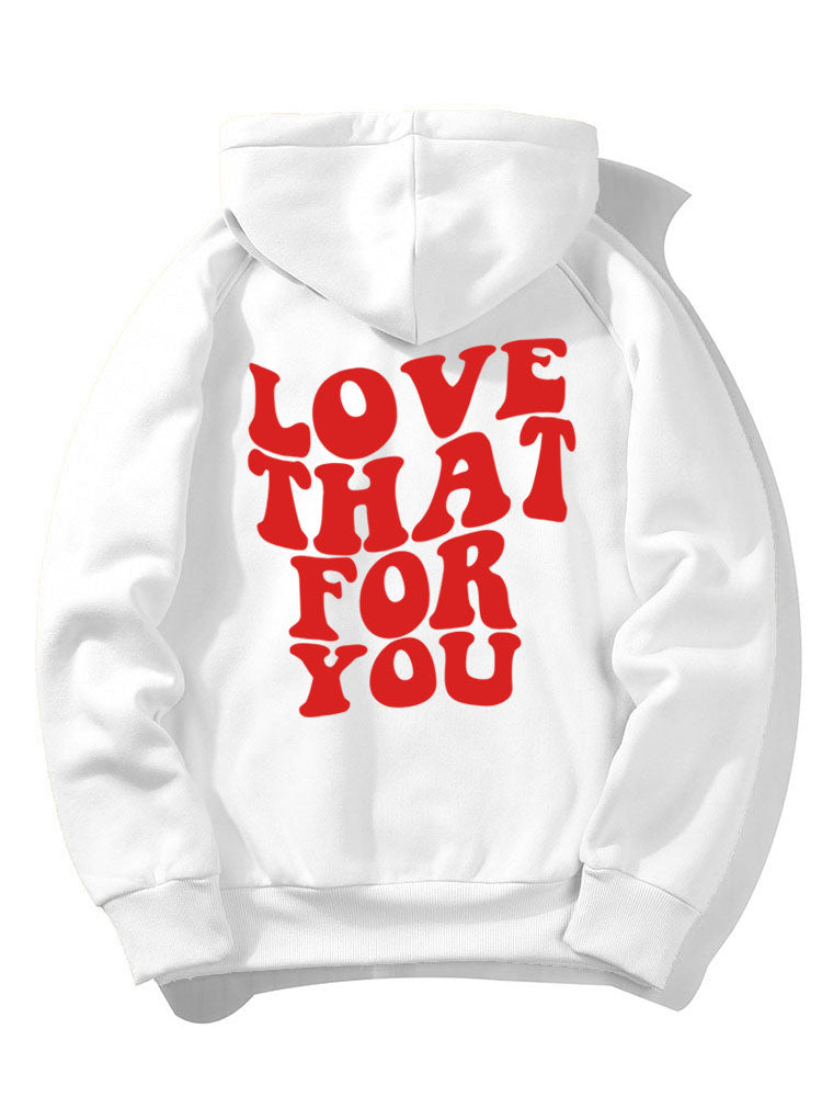 Edwin | Letter Back Print Hoodie