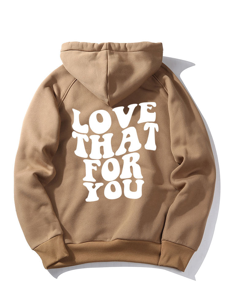 Edwin | Letter Back Print Hoodie