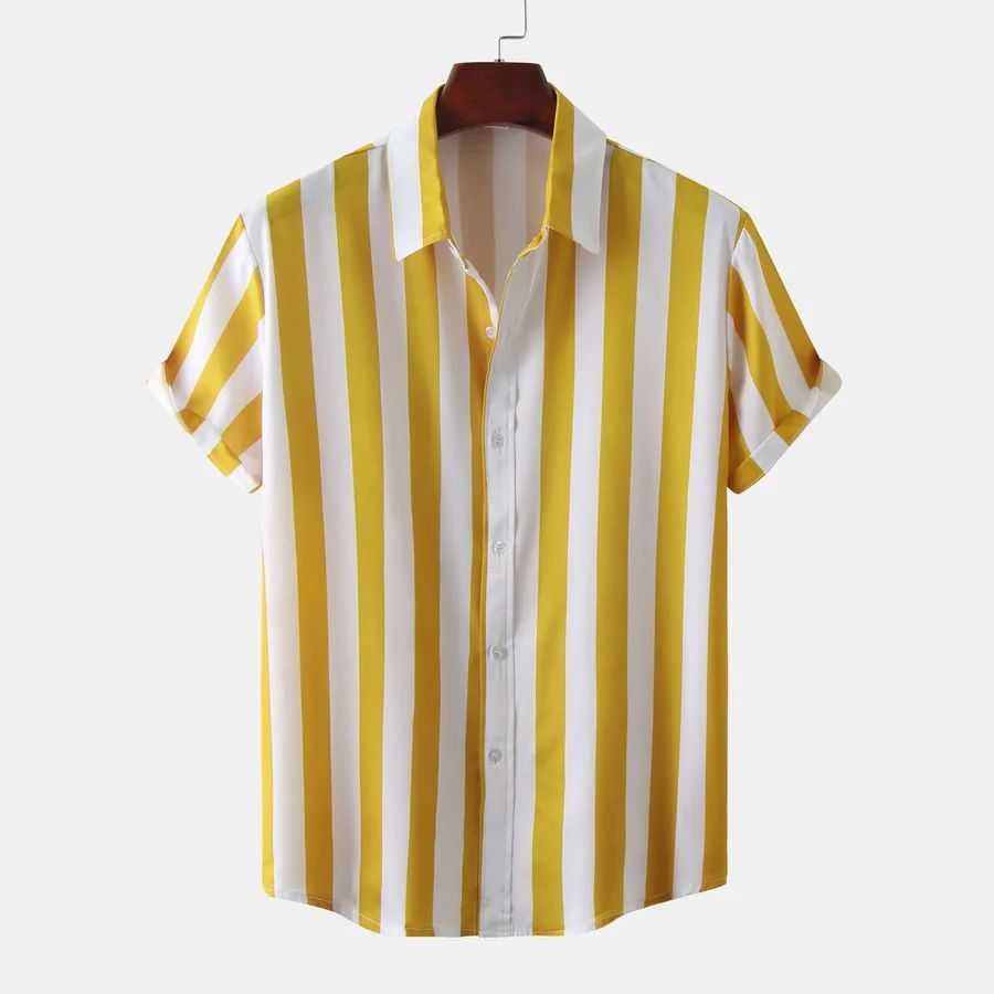 Darian | Breathable Striped Summer Shirt
