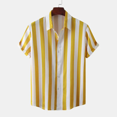 Darian | Breathable Striped Summer Shirt