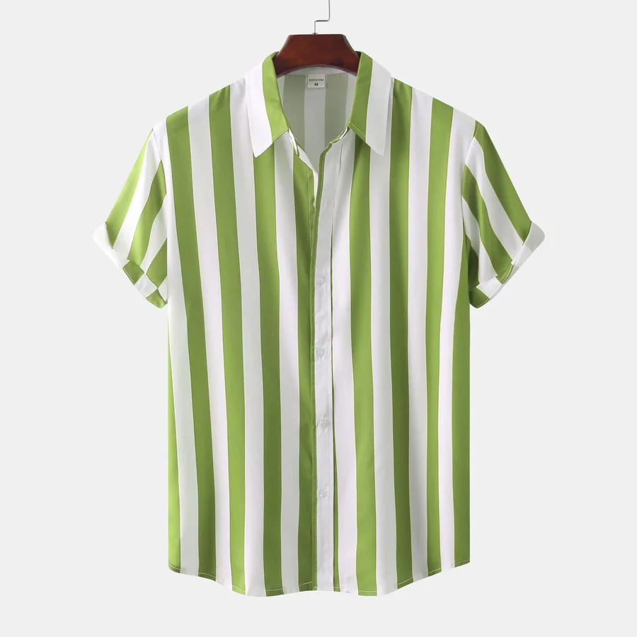 Darian | Breathable Striped Summer Shirt