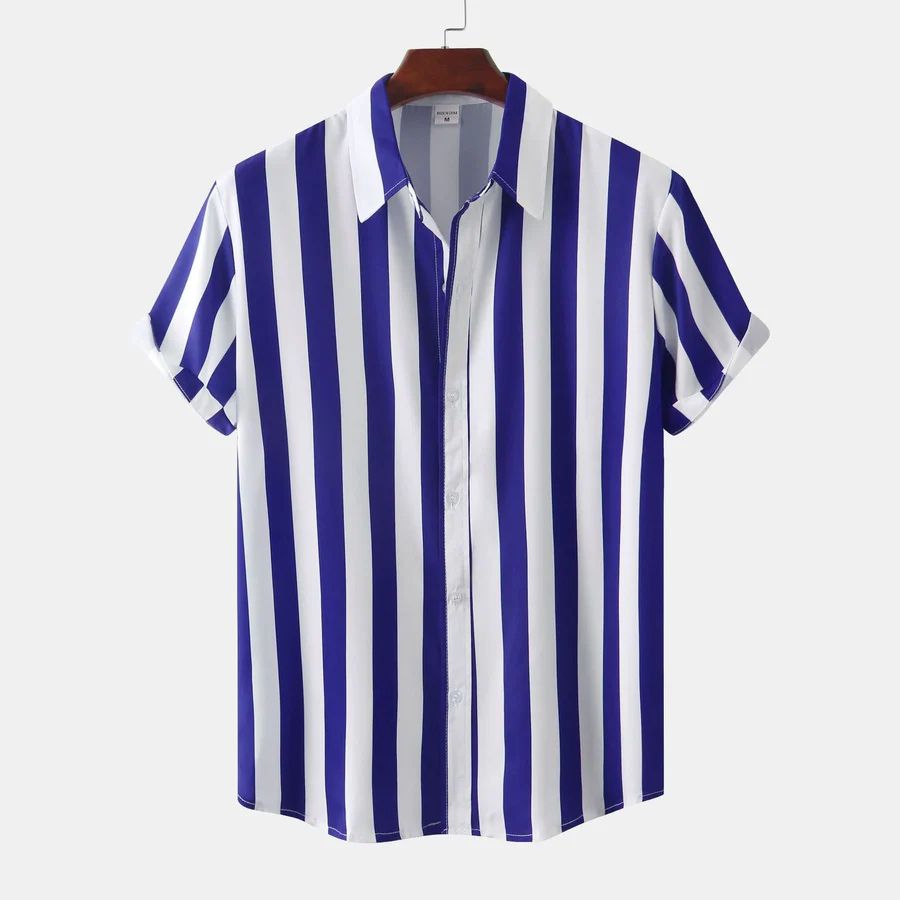 Darian | Breathable Striped Summer Shirt