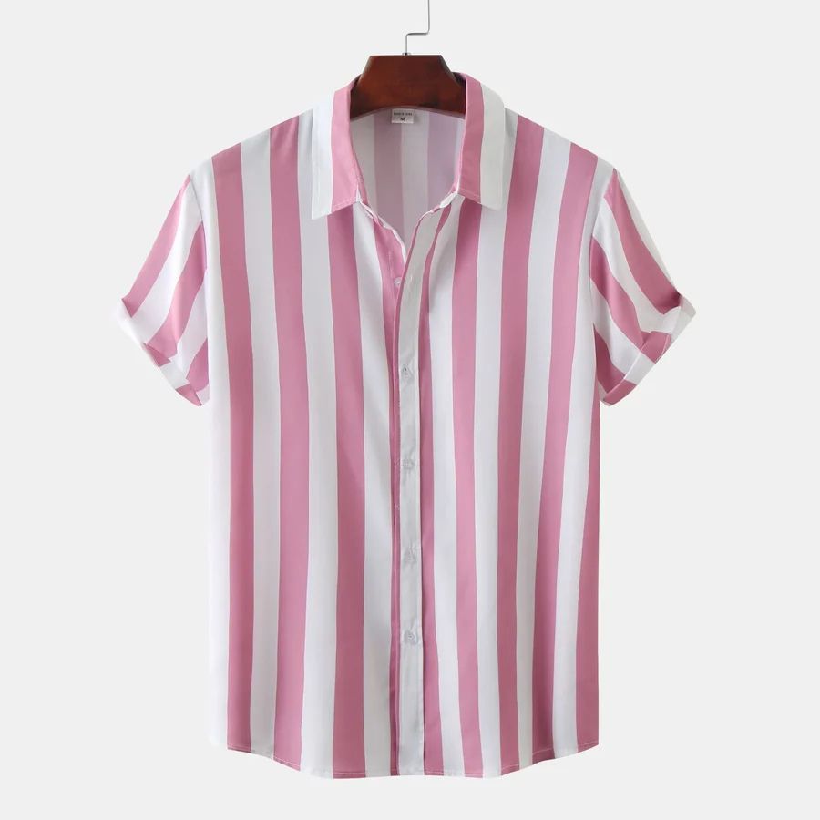 Darian | Breathable Striped Summer Shirt