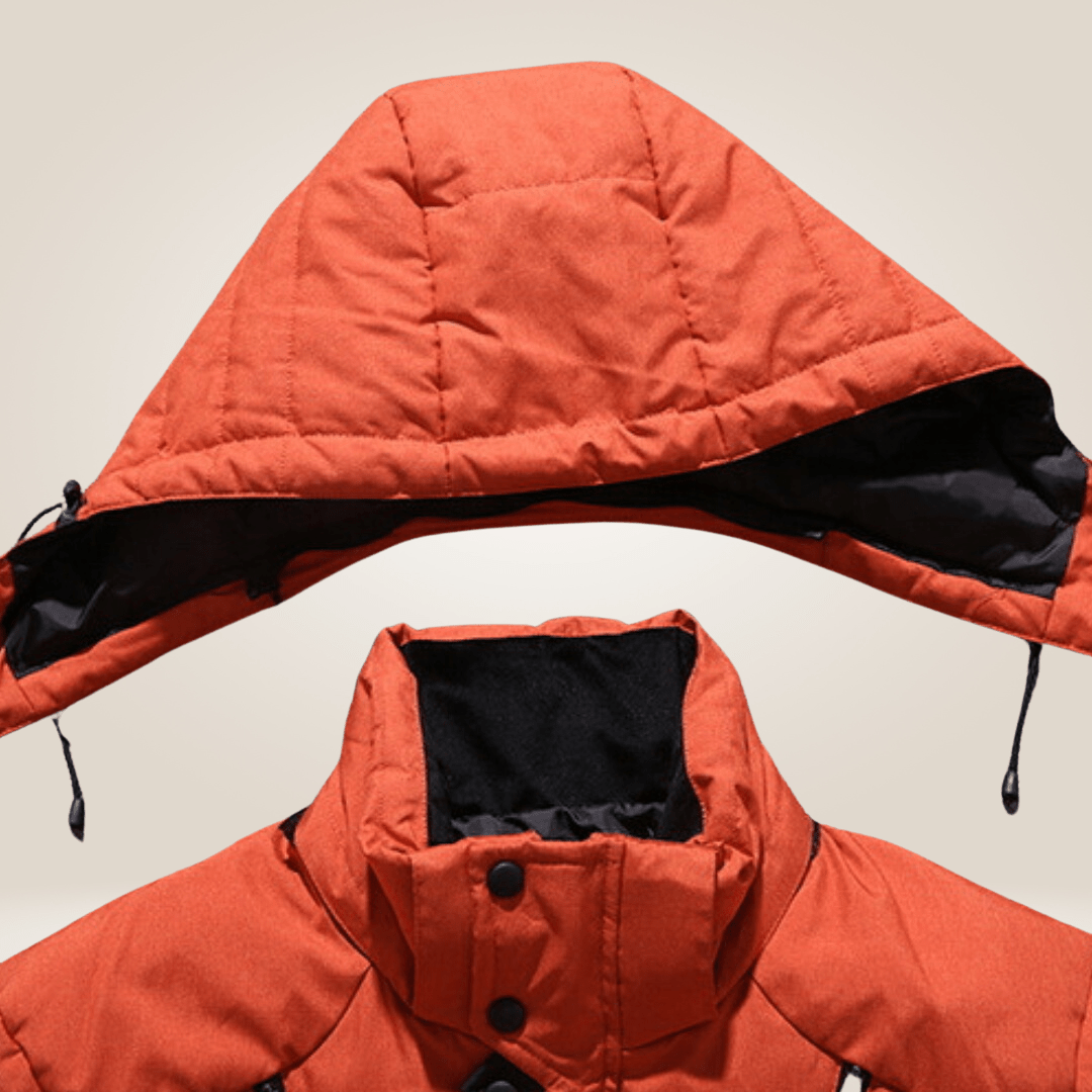 Paco | Warm hooded down jacket for adventure and comfort