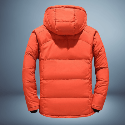 Paco | Warm hooded down jacket for adventure and comfort