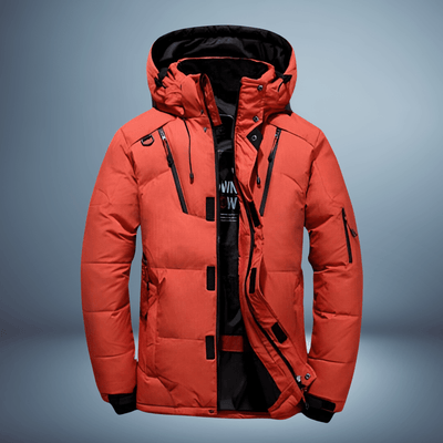 Paco | Warm hooded down jacket for adventure and comfort